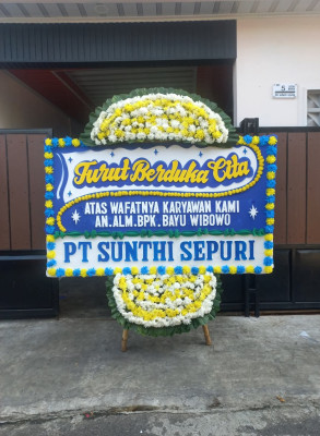 Papan Bunga Duka di Sebangki