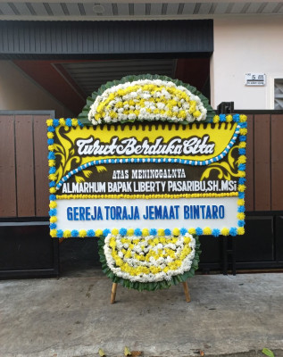 Papan Bunga Duka di Sebangki