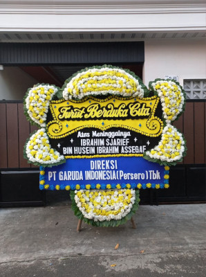 Papan Bunga Duka di Sebangki