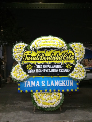 Papan Bunga Duka di Sebangki